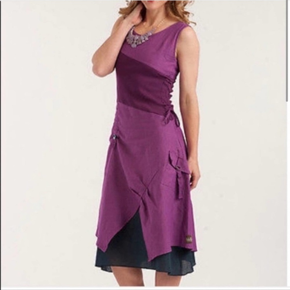 NWT Matilda Jane Ekaterina Dress Purple Grape Small